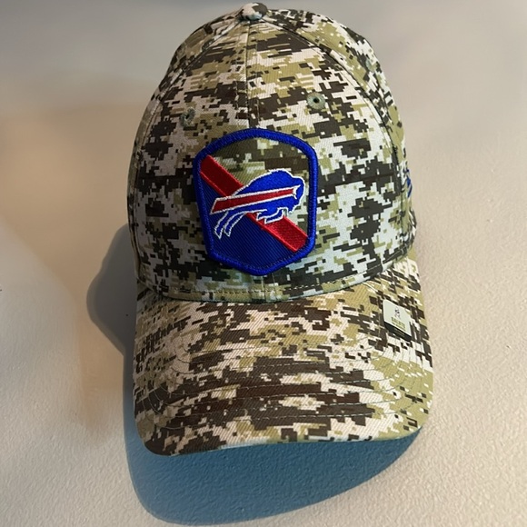 Camouflage Buffalo Bills Baseball Cap - Picture 2 of 8